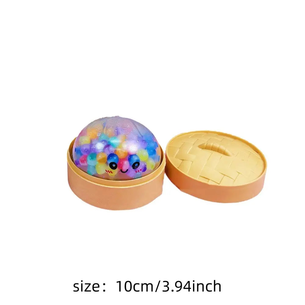 Glitter Dumpling Stress Relief Toy, Colorful Sensory Plaything, Soft Slow-Rebound Pressure Release, Perfect for Parties & Gifts, Stress Relief Gadgets