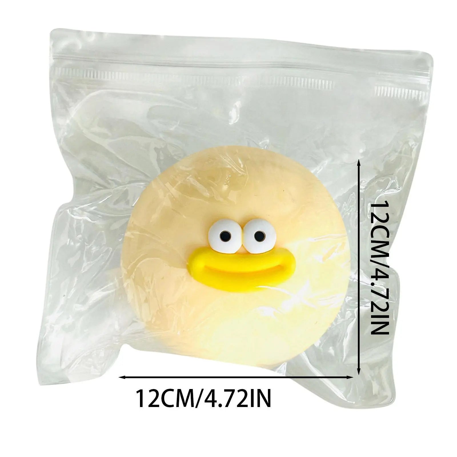 Dumpling Stress Relief Squishy Toy - Slow Rebound Pinch Toy for Adults and Children (1 Piece)