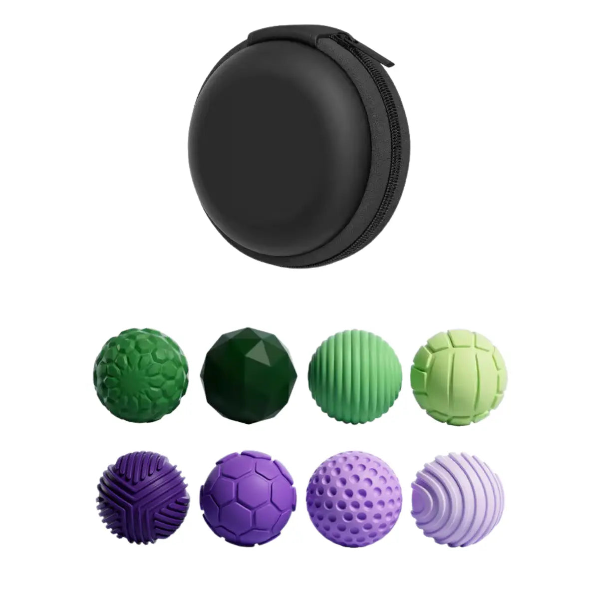 Aura Magnetic Fidget Balls - Soft Silicone Sensory Stress Relief Toy, Available in 4 or 8 Counts, Ideal for Office Use and Travel, Perfect Gift for Stress Relief