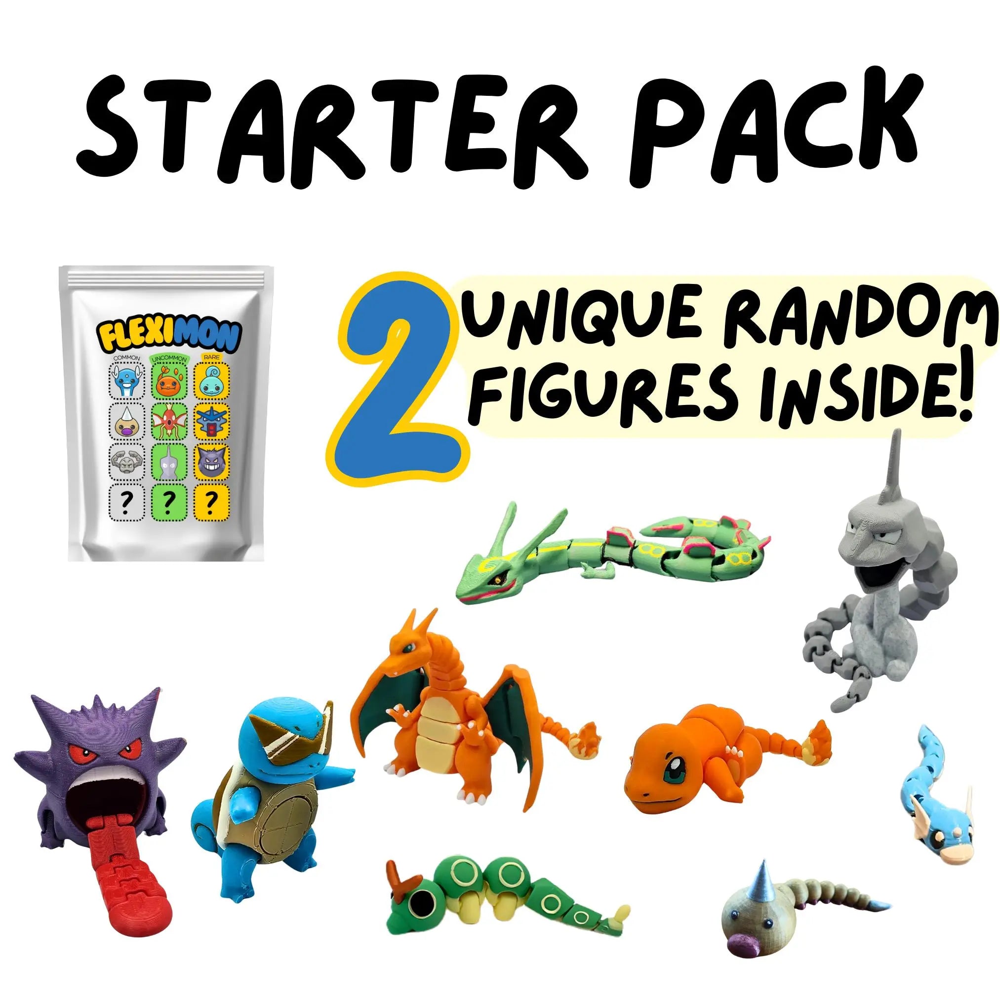 Fleximon Figures Fidget Fun