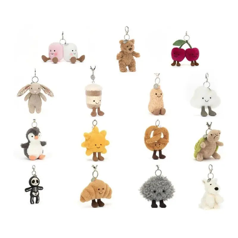 Cute Plush Keychain – Lovely Bag Charm, Adorable Gift Idea Black Friday, Valentine'S Day Christmas, Halloween,Birthday Cute Gift for Her