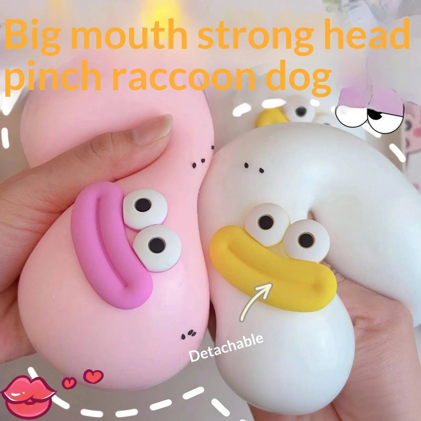 Dumpling Stress Relief Squishy Toy - Slow Rebound Pinch Toy for Adults and Children (1 Piece)