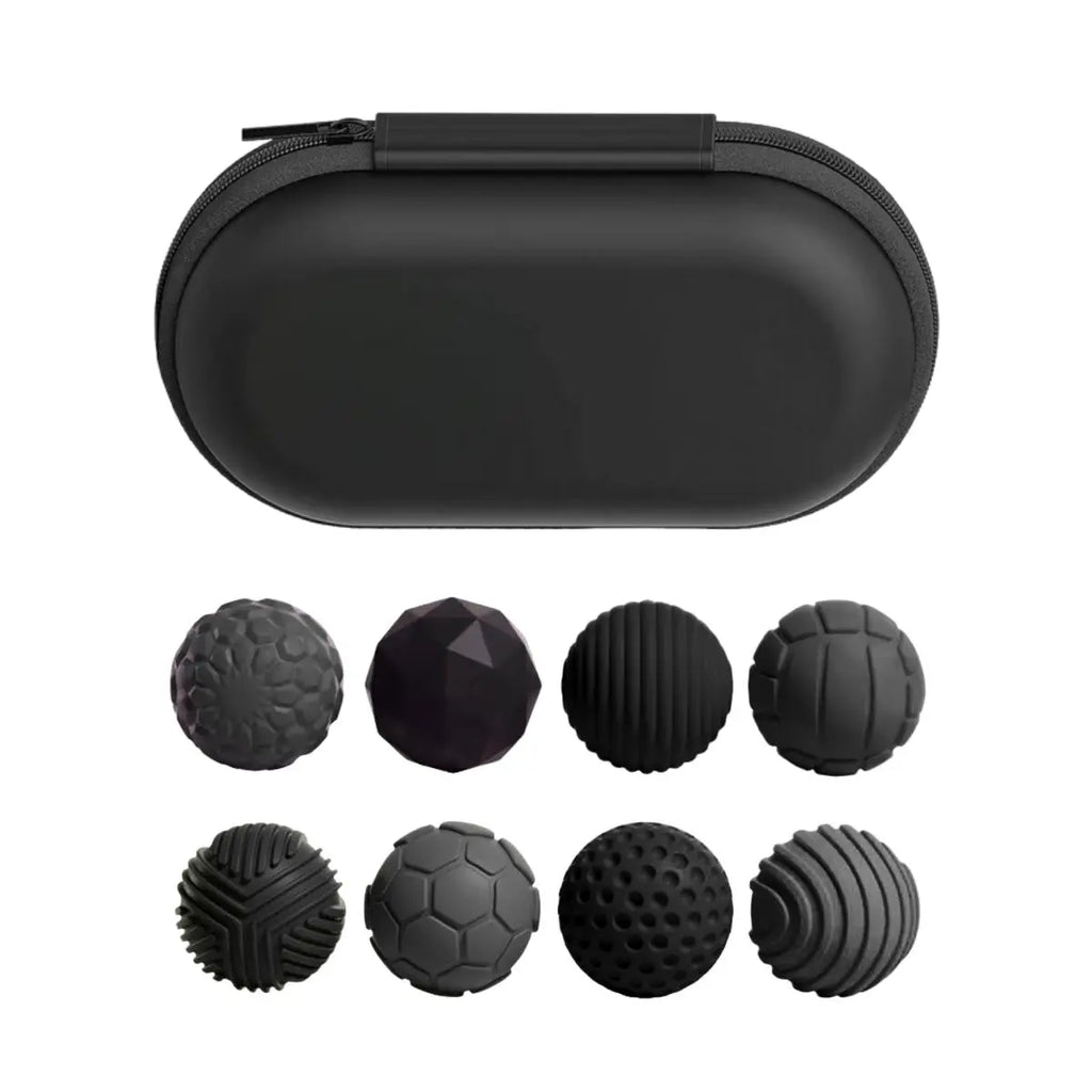 Aura Magnetic Fidget Balls - Soft Silicone Sensory Stress Relief Toy, Available in 4 or 8 Counts, Ideal for Office Use and Travel, Perfect Gift for Stress Relief
