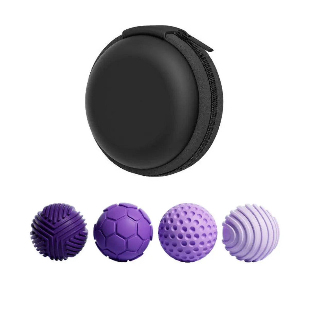 Aura Magnetic Fidget Balls - Soft Silicone Sensory Stress Relief Toy, Available in 4 or 8 Counts, Ideal for Office Use and Travel, Perfect Gift for Stress Relief