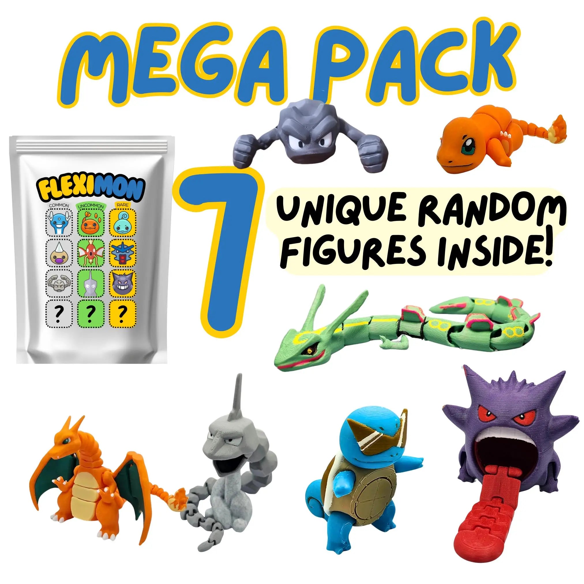 Fleximon Figures Fidget Fun